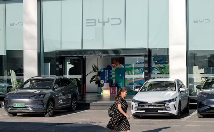 Quebra de concessionárias da BYD acende alerta no setor automotivo da China